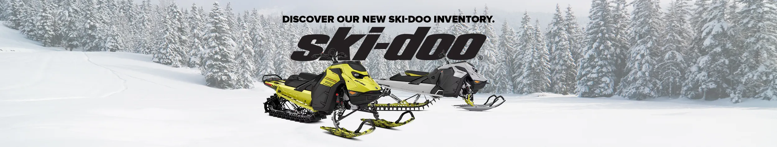 Discover our new Ski-Doo Inventory